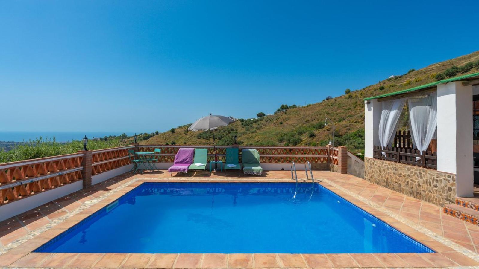 Cortijo El Mirador Frigiliana By Ruralidays Villa Eksteriør billede