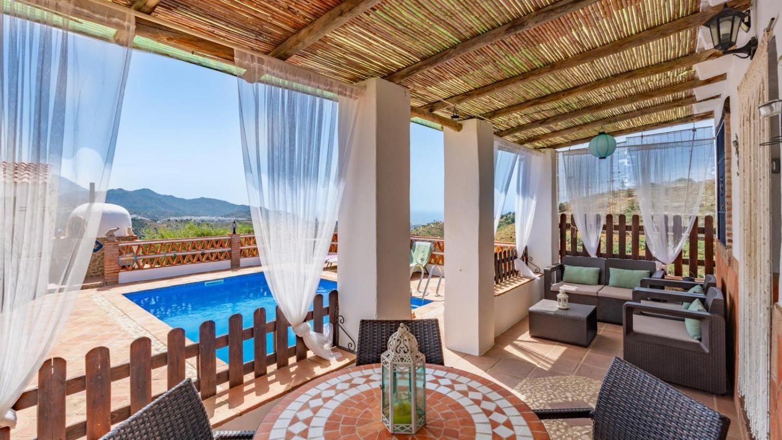 Cortijo El Mirador Frigiliana By Ruralidays Villa Eksteriør billede